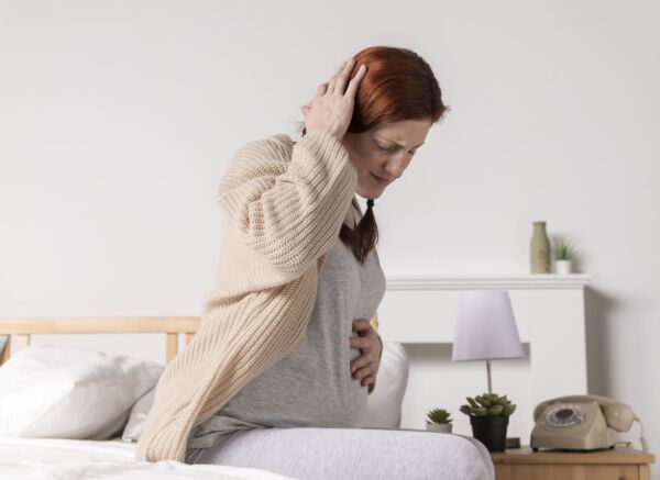 Pregnant women stressed because of heartburn