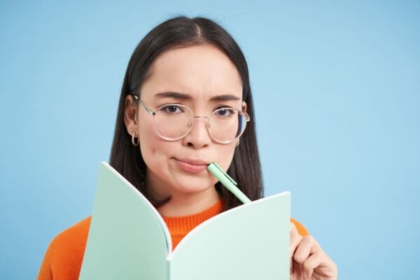 Woman trying to understand gastroparesis