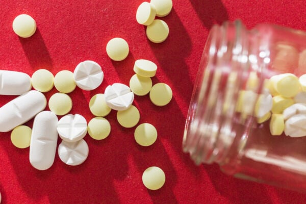 Gastroparesis medicine spilled out of container