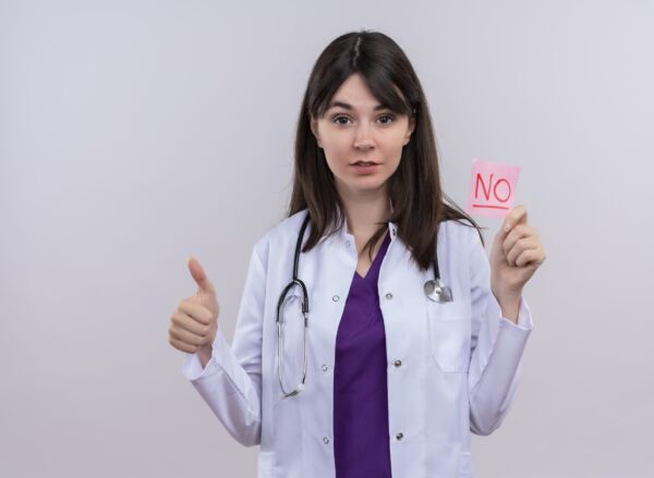 Heartburn doctor saying no