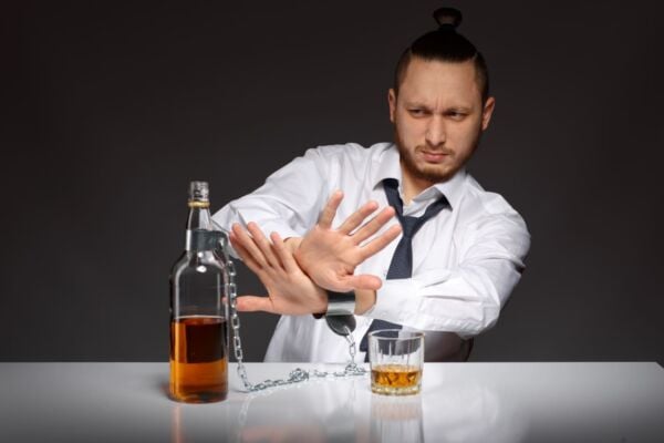 Patient with acid reflux rejecting liquor