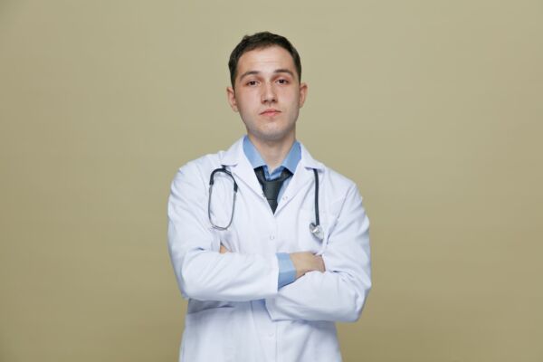 Hiatal Hernia doctor arm crossed