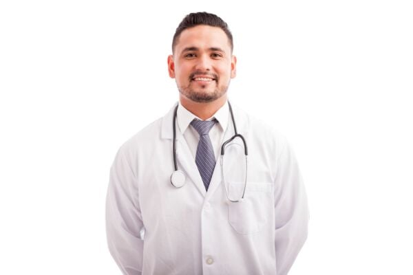 Hiatal Hernia doctor smiling