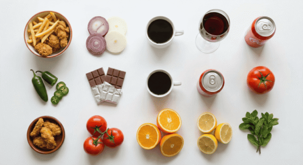 Trigger foods to avoid with hiatal hernia symptoms