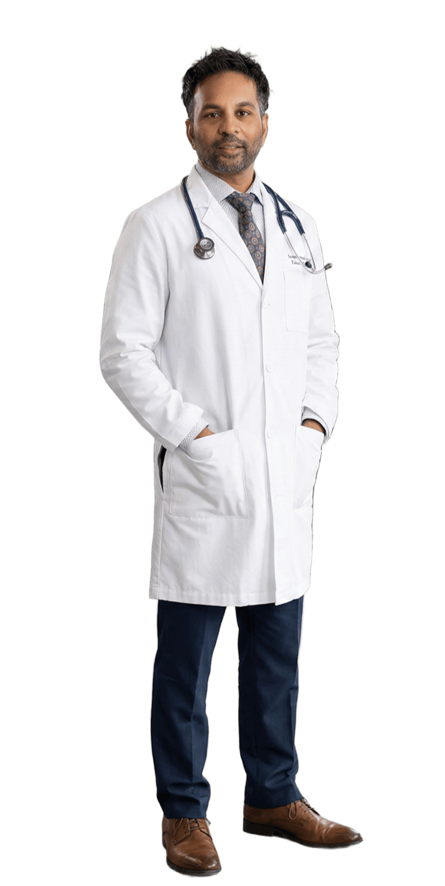 Gemini_Generated_Image_z2ju3nz2ju3nz2ju (1) (1) Dr. Grandhige standing wearing white coat