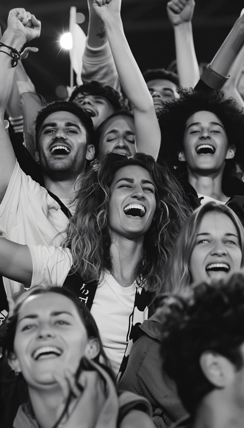 Happy group of people after having heartburn surgery