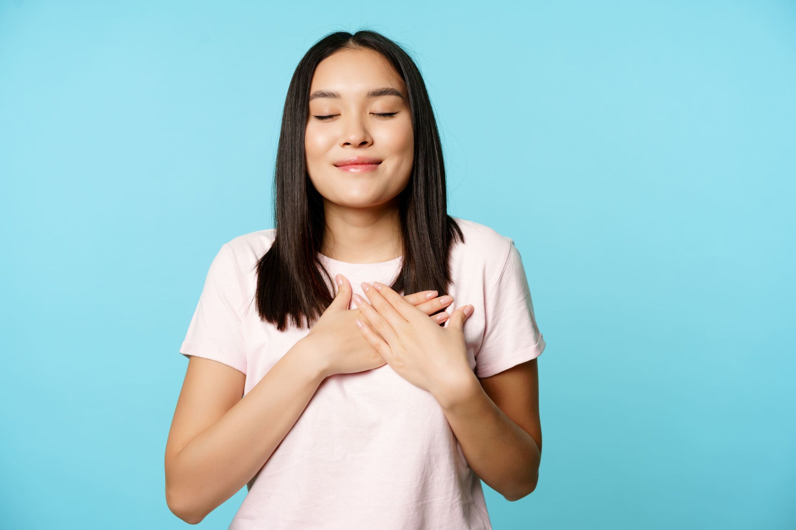 Women in relief after heartburn surgery Women in relief after heartburn surgery