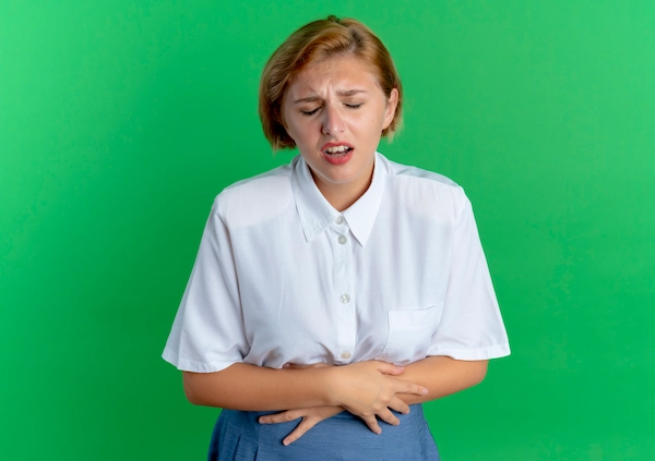 Women in pain because of gastroparesis