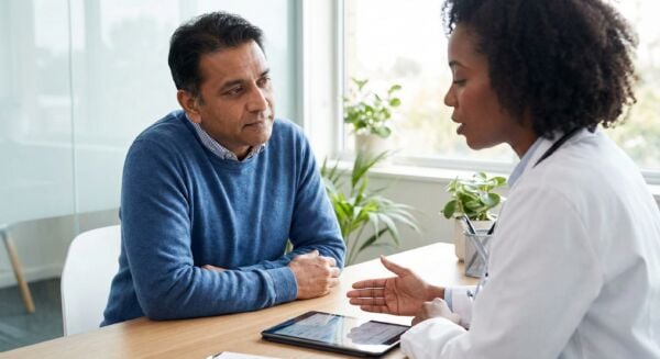 Hiatal Hernia patient-doctor consultation about treatment options