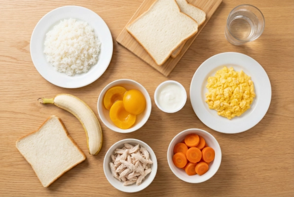 Recommended foods for gastroparesis