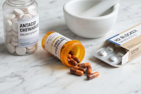 Medications for hiatal hernia antacids, H2 blockers, PPIs