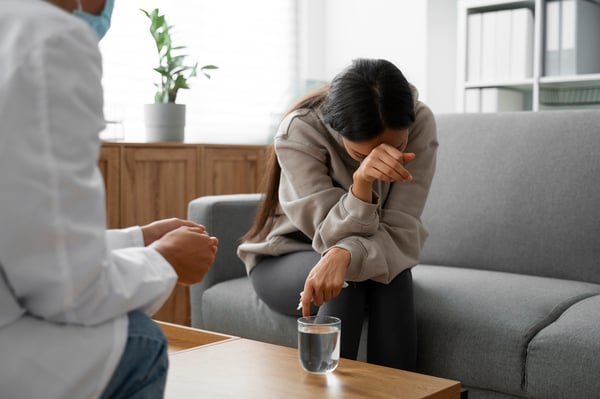 Women with gastroparesis having mental issues
