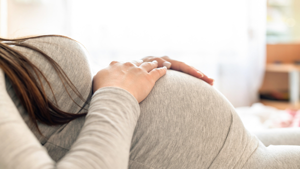 Pregnant women with hiatal hernia