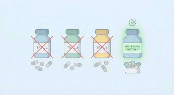 Trial and error with gastroparesis medications