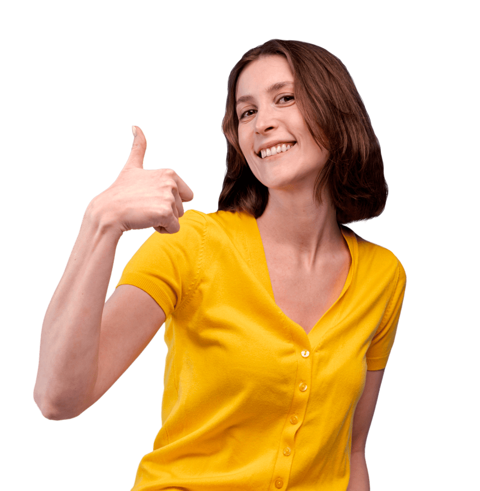 Woman happy after gastroparesis surgery Woman happy after gastroparesis surgery