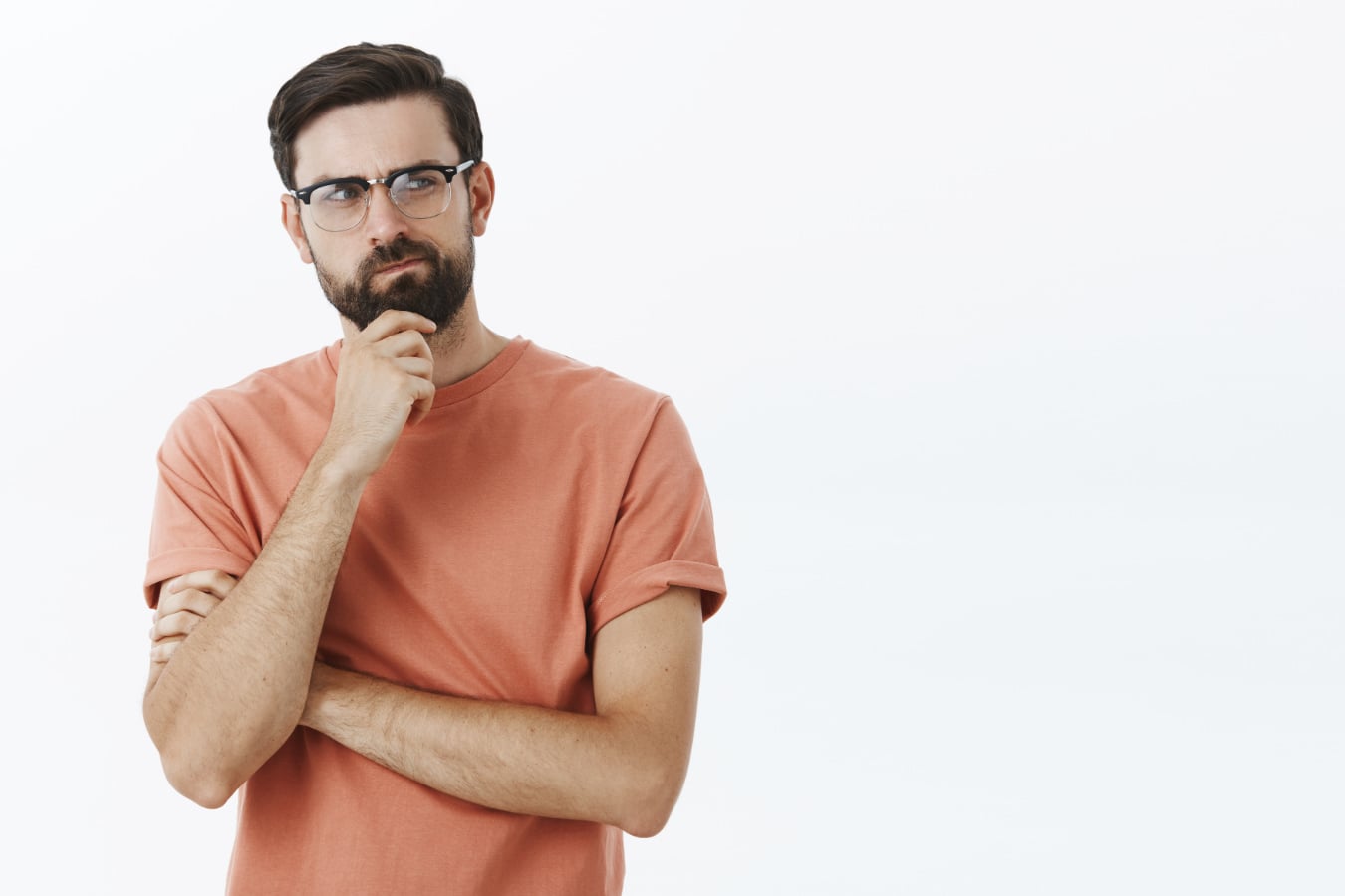 Man with gastritis wondering about gastroparesis