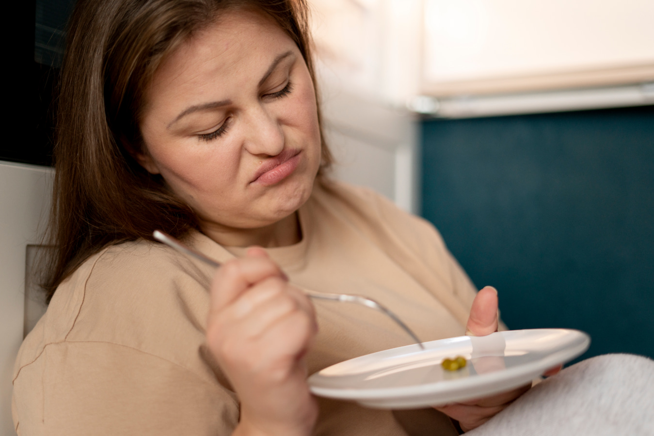 Women with eating disorder and gastroparesis