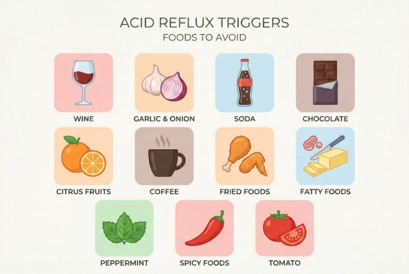 11 foods that may trigger acid reflux