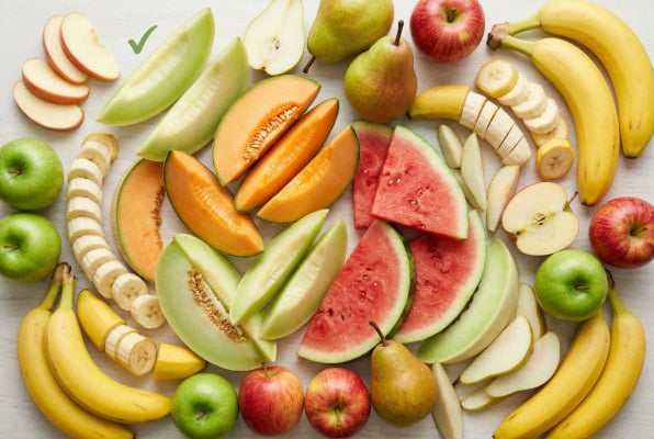 Low-acid fruits safe for acid reflux