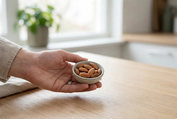 Almond portion control and allergy awareness