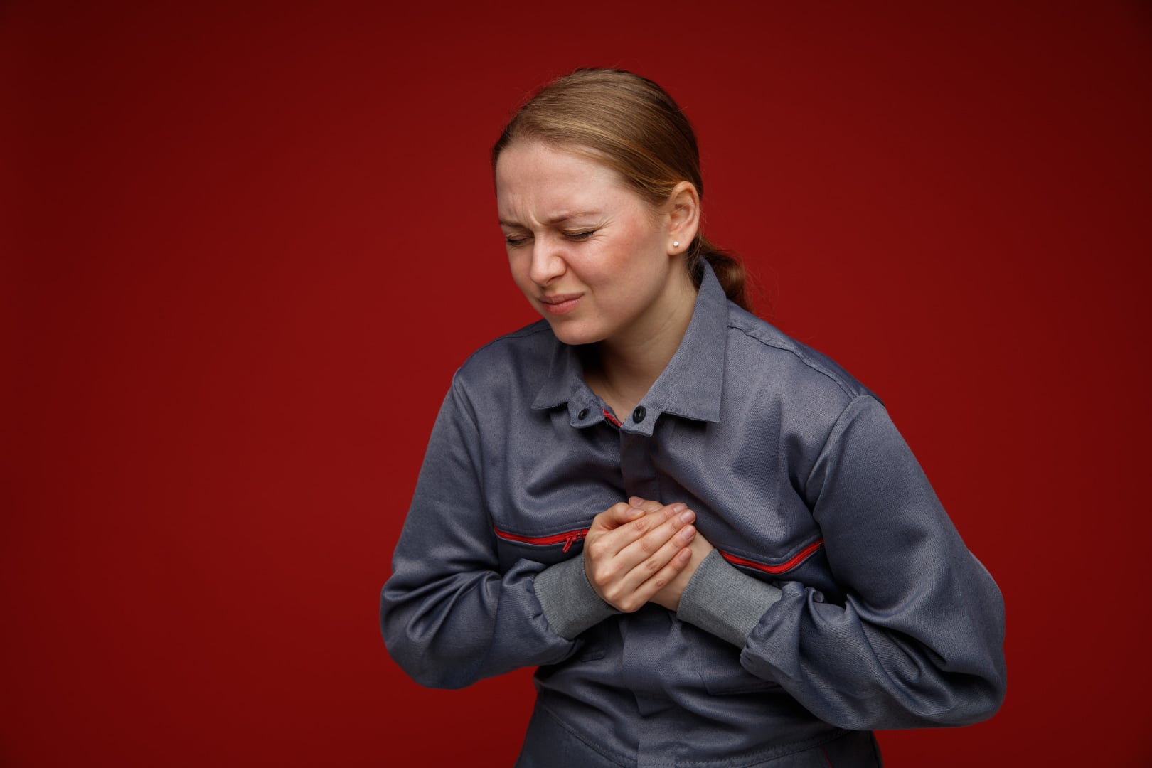 Women suffering from gerd and anemia