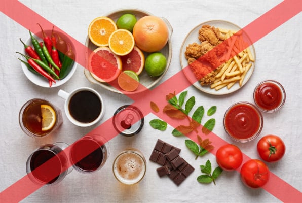 Foods to avoid with hiatal hernia