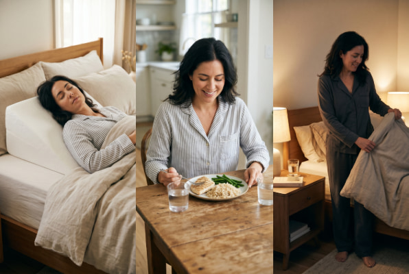Lifestyle adjustments for hiatal hernia relief