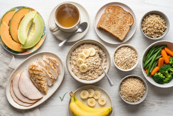 Foods that are gentle on acid reflux