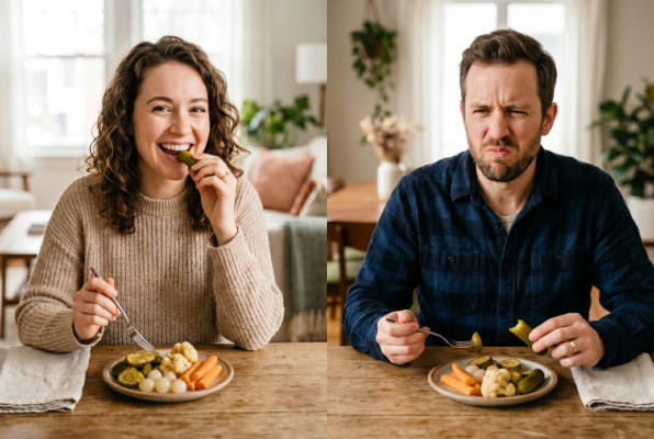 Pickle tolerance varies between individuals