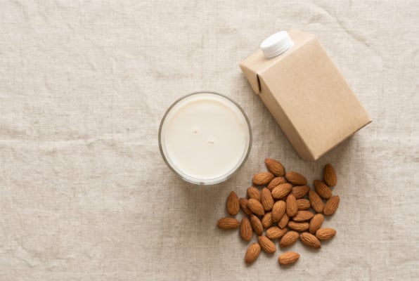 Almond milk for acid reflux relief