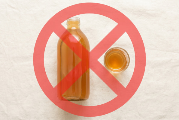 Avoid apple cider vinegar with GERD