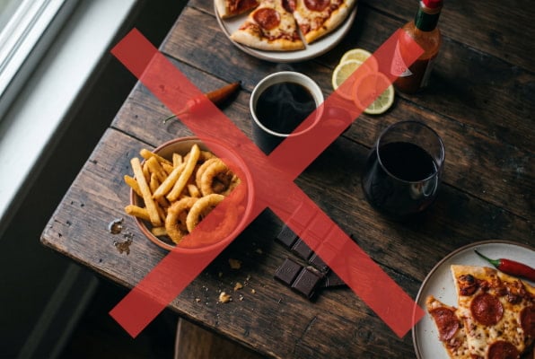Common trigger foods that worsen acid reflux and constipation symptoms