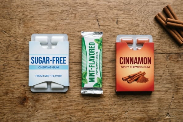 Three chewing gum types compared for their effect on acid reflux and GERD symptoms