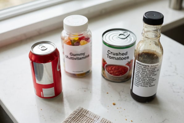 Common pantry items with citric acid on the ingredient label as hidden reflux triggers