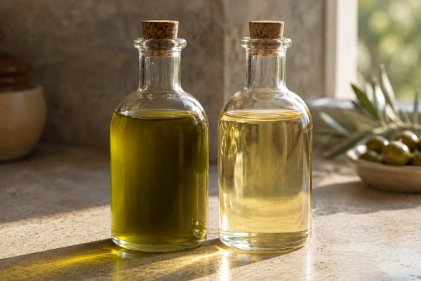 Extra virgin versus refined olive oil compared for reflux-friendly cooking